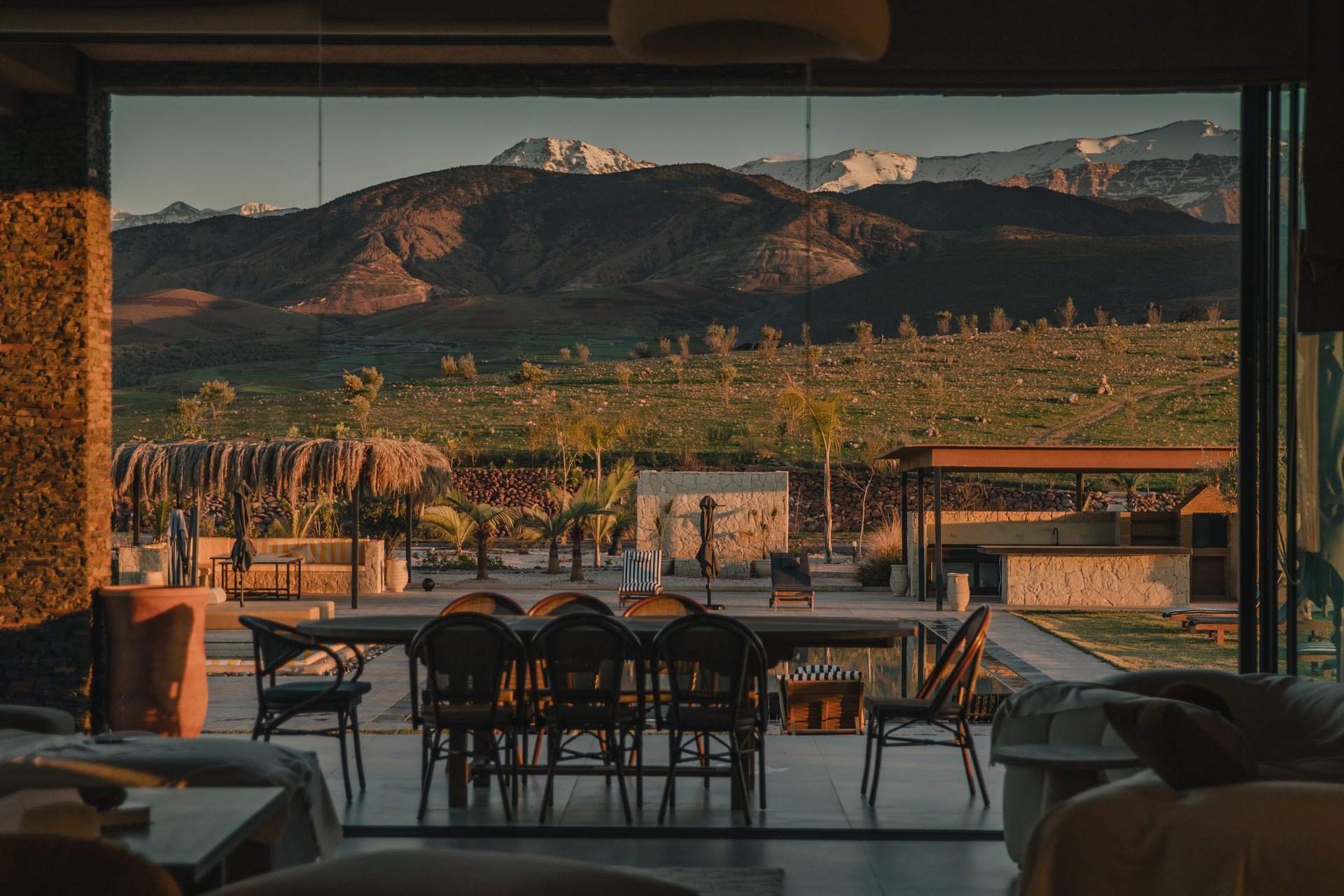 Villa Z0 dans l'Atlas marocain